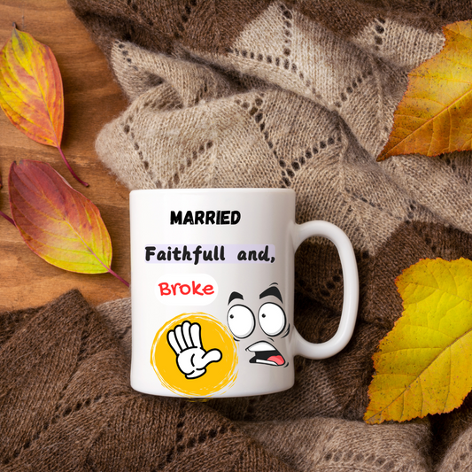 Customized ceramic mug ,  15 oz.