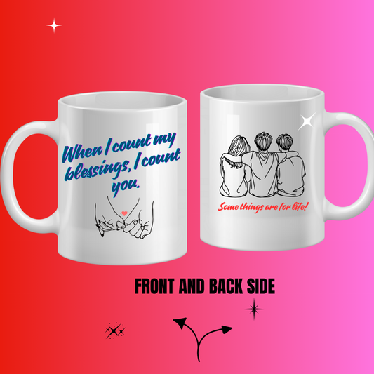 Coffee mug for friends