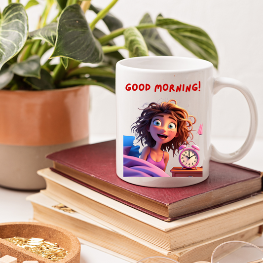 Customized ceramic mug. 15 oz.