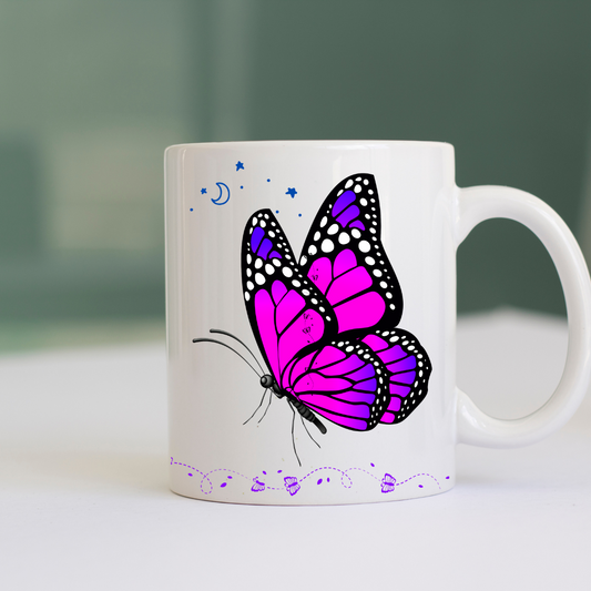Customized ceramic mug, 15 oz.